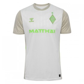 Jalkapallo Peliasut Werder Bremen Vieras Pelipaita 2025-26 Lyhythihainen